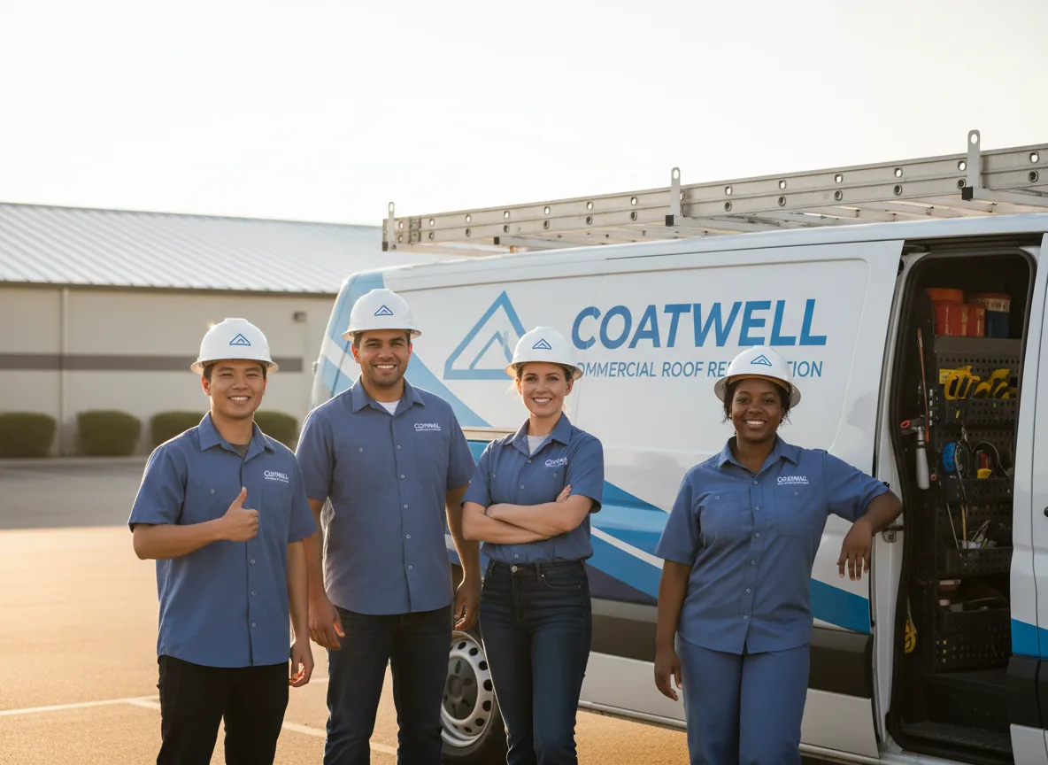 Commercial roof coating company in Ringgold, TX